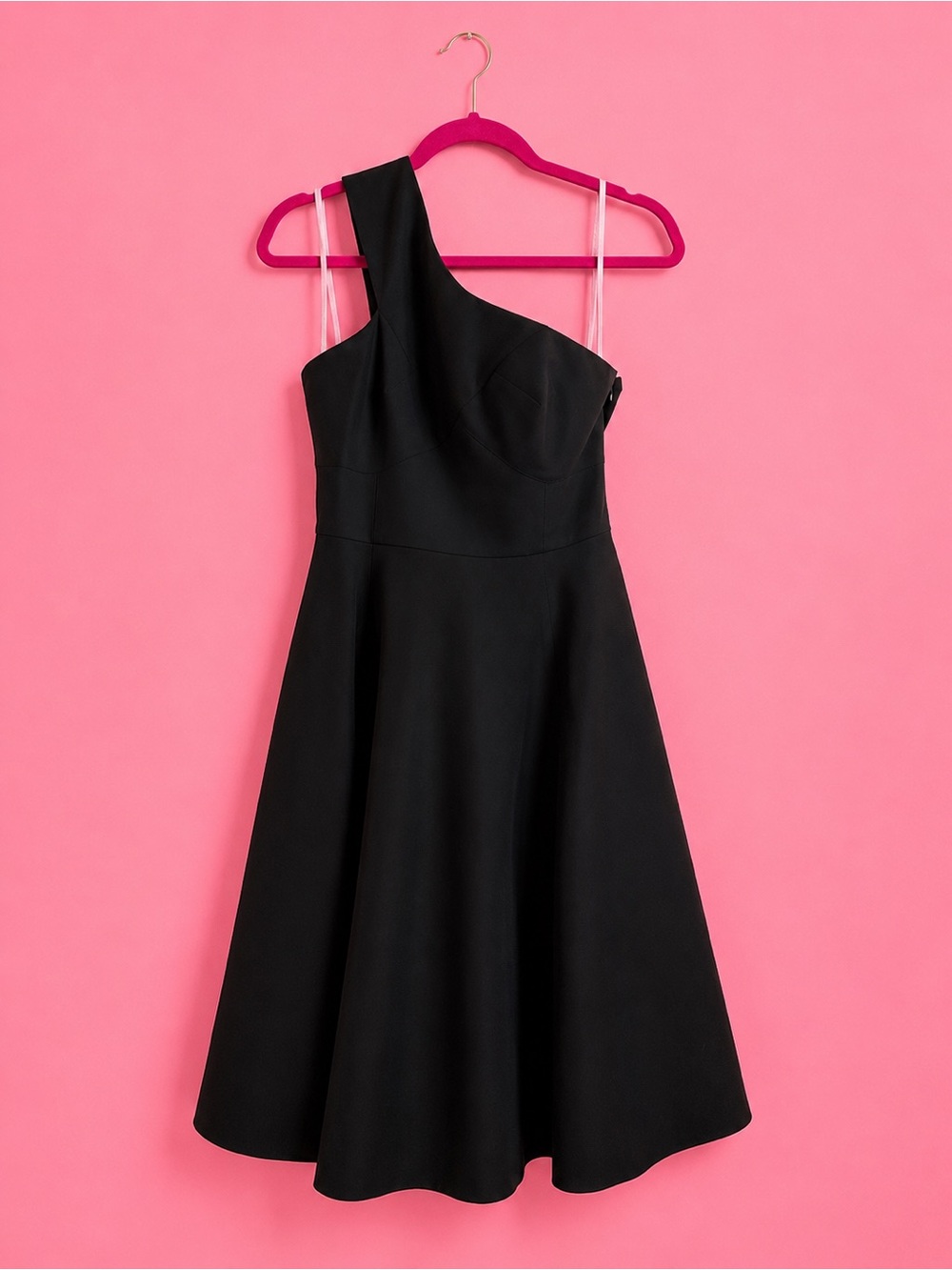 kate spade Black Dress with Pink Label